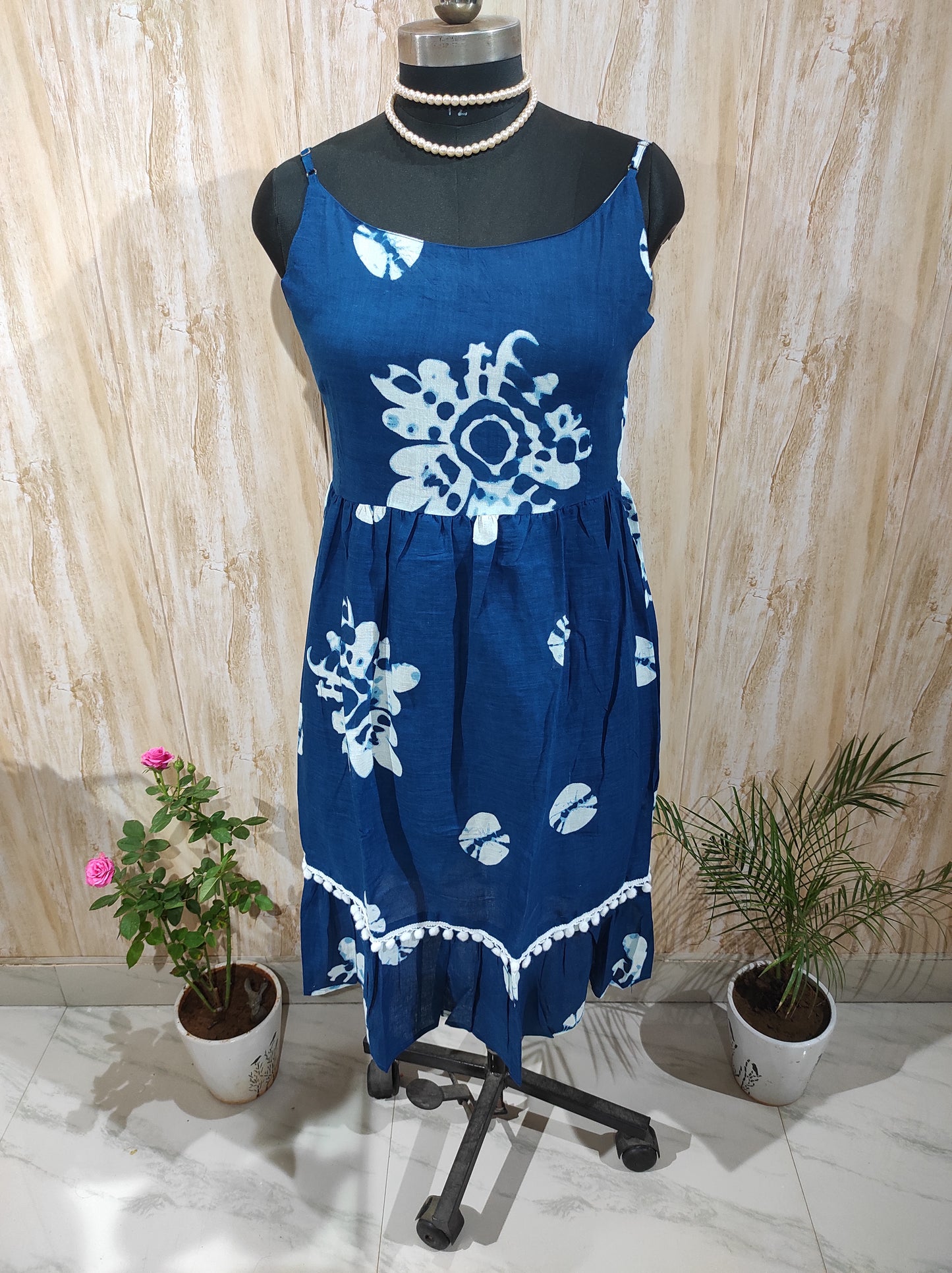 INDIGO PANCHI KURTI