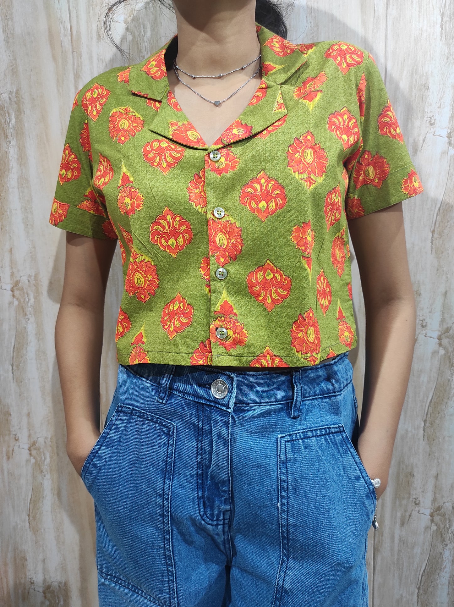 GULZAAR- BLOCK PRINT SHIRT