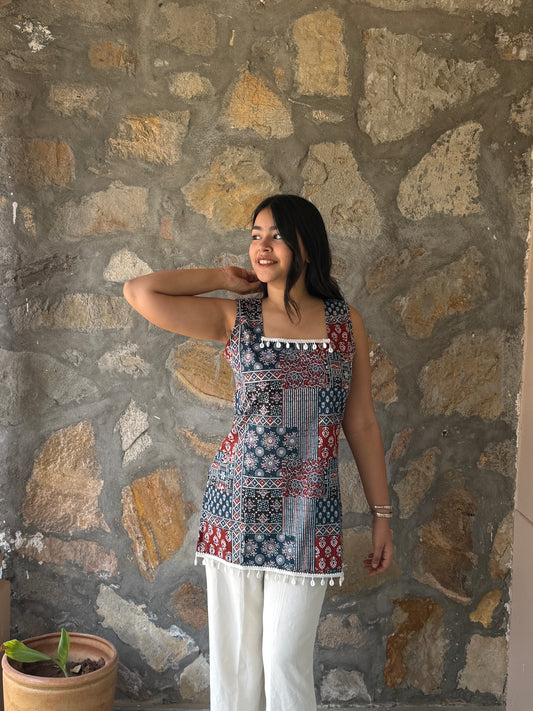 SITARA CUT SLEEVES KURTI