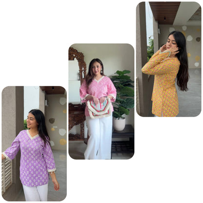 COMBO OF 3 KURTIS (Lph) @999