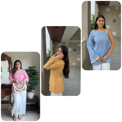 COMBO OF 3 KURTIS (psh) @999